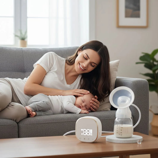 DuoFlow Sense™ – Tire-lait électrique double pompage, doux & e… - vue principale | Premiers Pas Sereins