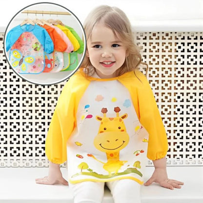 Bavoir manche longue BébéSec™ - détail accessoires | Premiers Pas Sereins
