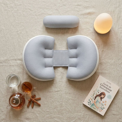 Coussin femme enceinte | ZenVentre™ — compact & soutien lombaire