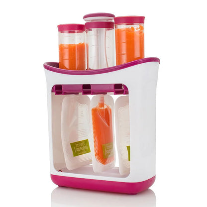Distributeur de purées BabySqueeze™ – Purées maison en un… - mise en situation d'usage