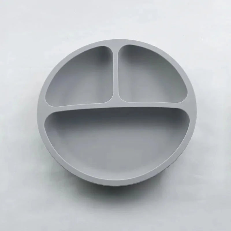 TriMeal™ – Assiette enfant compartiment en silicone avec … - mise en situation d'usage