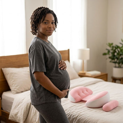 Coussin femme enceinte | ZenVentre™ — compact & soutien lombaire