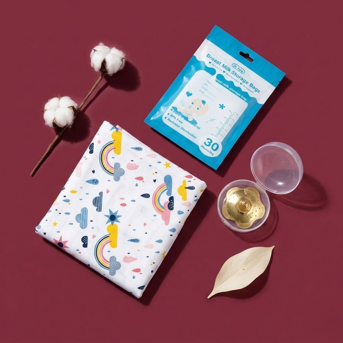 Cape d'allaitement | Kit Sortie Sereine™ — cape, sein & sachets