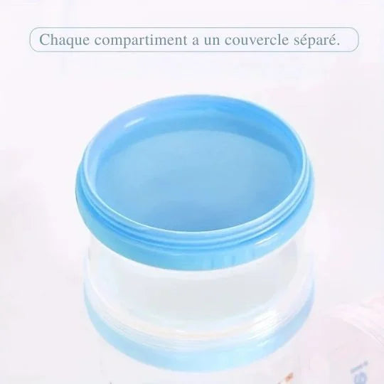 Boîte doseuse lait - vue complémentaire | Premiers Pas Sereins