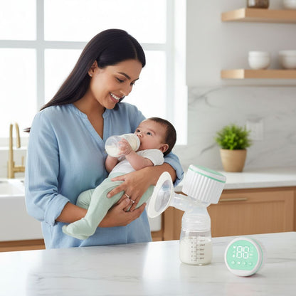 AirEase Flow™ – Tire-lait électrique sans fil, compact et doux
