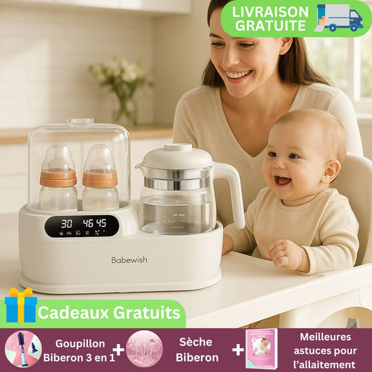 BiberChaud™ – Chauffe biberon professionnel 3-en-1 pour parents exigeants