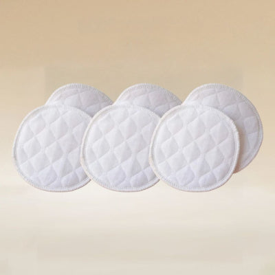 Coussinets d'allaitement lavables discrets et confortables, adaptés à tous types de soutien-gorge pour un usage quotidien.