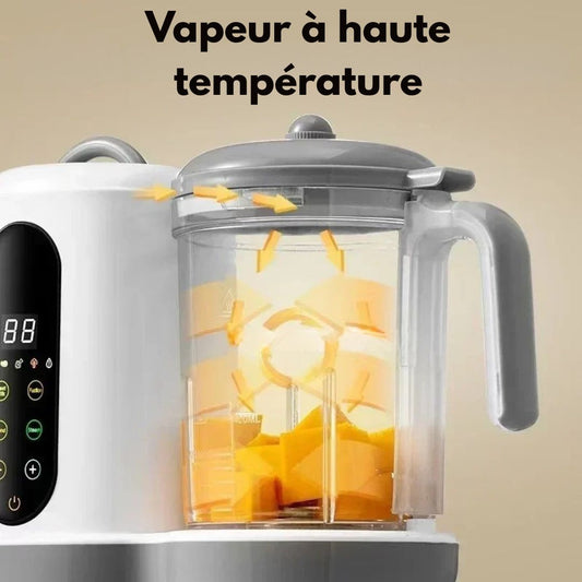 NutriBaby ProSteam™ – Robot cuiseur 4-en-1 compact et intuitif