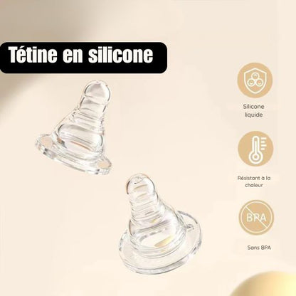 Biberon Anti-Colique NubiJoy™ – Doux, sûr et anti-fuite