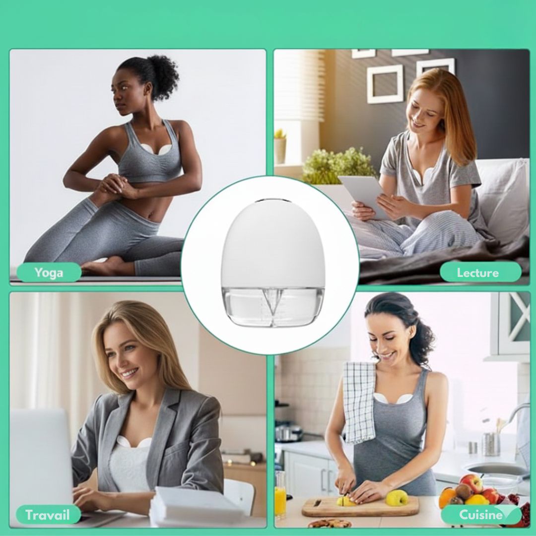 FreeMove Duo™ – tire lait double electrique mains libres, ultra discret