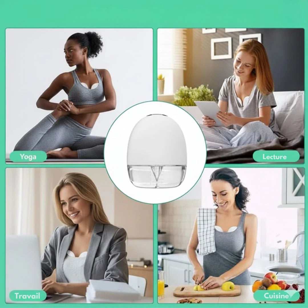 FreeMove Duo™ – tire lait double electrique mains libres,… - vue de détail produit