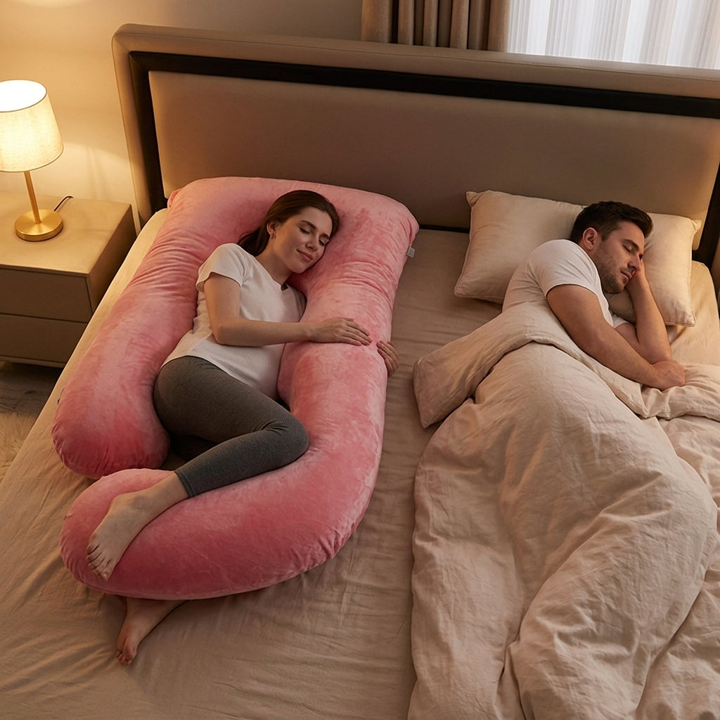 Coussin de maternité | TendreNid™ — grand format & soutien complet