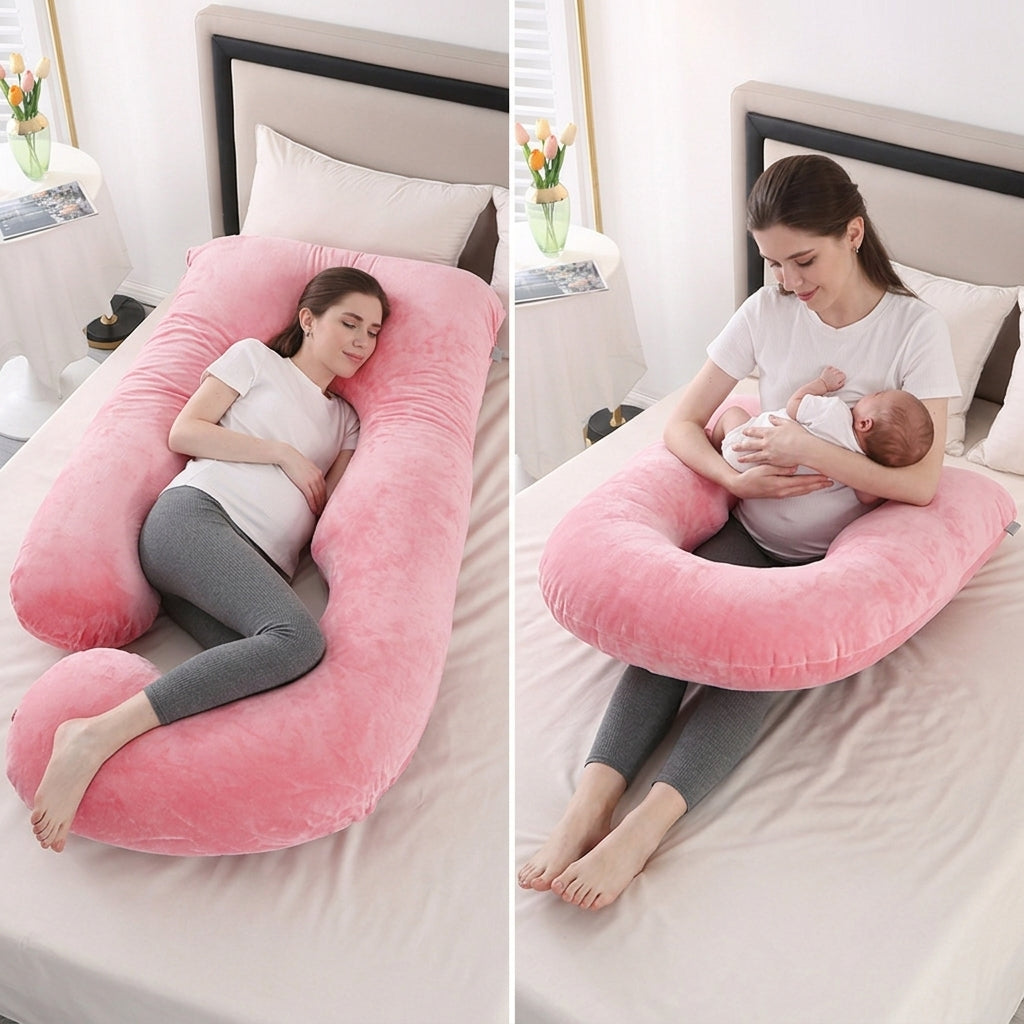 Coussin de maternité | TendreNid™ — grand format & soutien complet