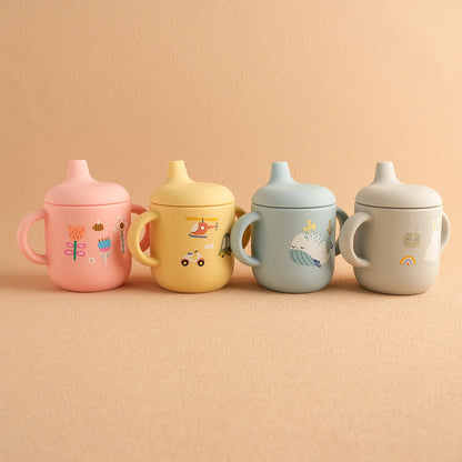 LudiSip Duo™ – Tasse apprentissage bébé douce &amp; sûre