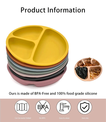 MealJoy Set™ – Coffret assiette pour bébé complet & évolutif