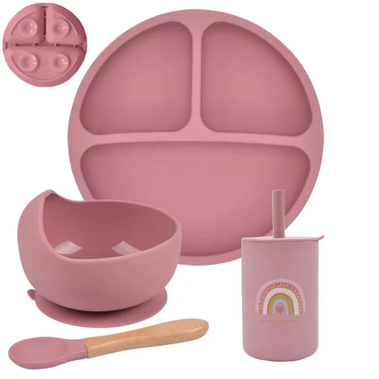 MealJoy Set™ – Coffret assiette pour bébé complet & évolutif