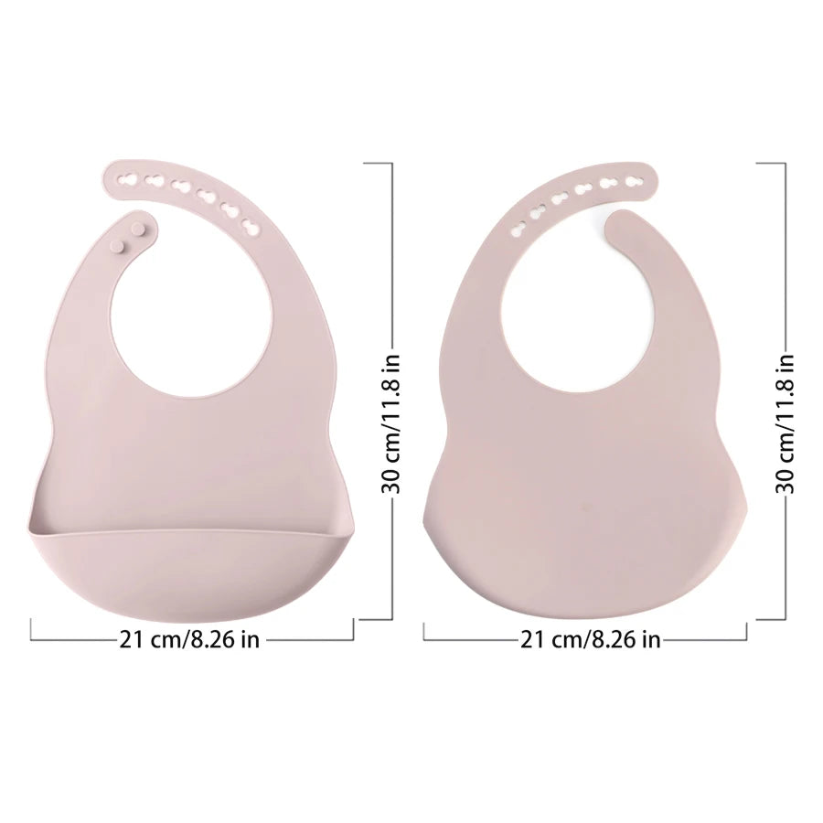 PocketDuo™ Bibs – Bavoir imperméable, récupérateur & évolutif (lot de 2)