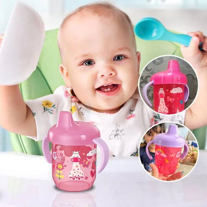 Sip&Smile™ – gobelet bébé anti fuite à bec et poignées - détail matière et finitions