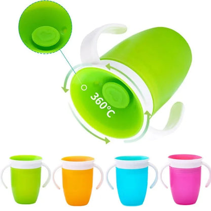 MagiSip 360™ – Tasse d’apprentissage anti-fuite - détail accessoires inclus