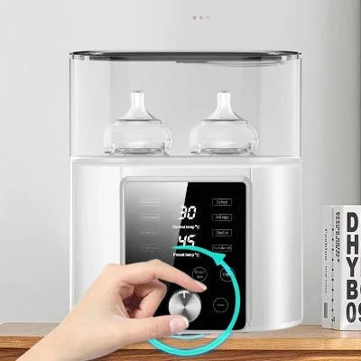 Chauffe Biberon Multifonction 8 - en - 1 BiberHeat Duo™ - Premiers Pas Sereins