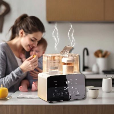 Chauffe Biberon Multifonction | DuoWarm Elite™ - Premiers Pas Sereins