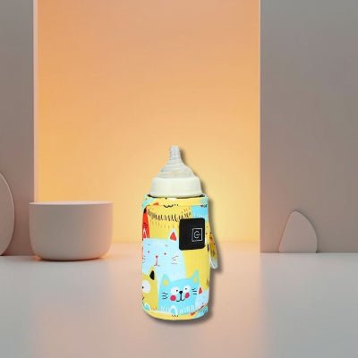 Chauffe Biberon Nomade 3 - en - 1 | CozyWarm USB™ - Premiers Pas Sereins