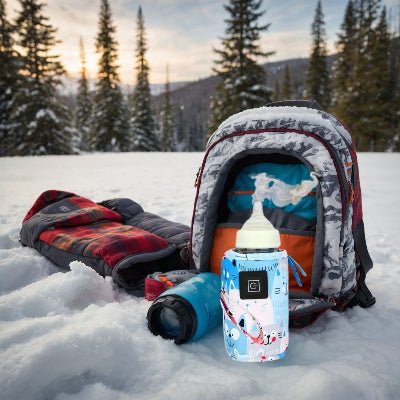 Chauffe Biberon Nomade 3 - en - 1 | CozyWarm USB™ - Premiers Pas Sereins