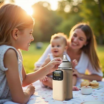 Chauffe Biberon Portable | QuickWarm Pro™ - Premiers Pas Sereins