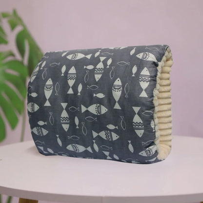 Coussin d'allaitement | Flocon confort Gris™ - Premiers Pas Sereins