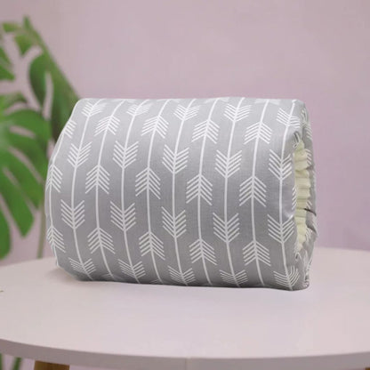 Coussin d'allaitement | Flocon confort Gris™ - Premiers Pas Sereins