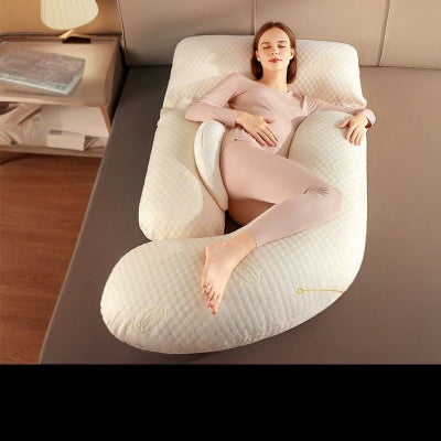 Coussin de grossesse Babywatch avec rembourrage ergonomique pour le sommeil et l’allaitement