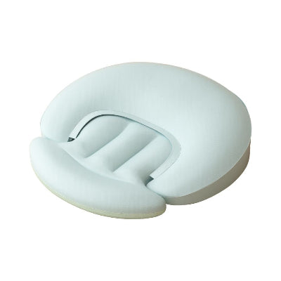Coussin pour nouveau-ne ergonomique en coton doux, multifonction 3 en 1, utilisé pour allaitement, repos et soutien postnatal.