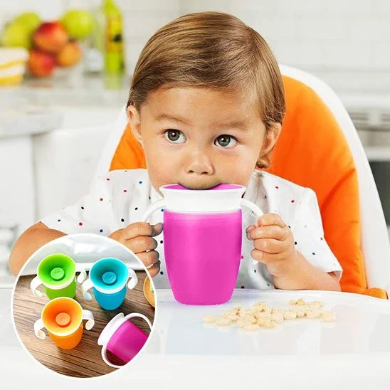 MagiSip 360™ – Tasse d’apprentissage anti-fuite - détail matière et finitions