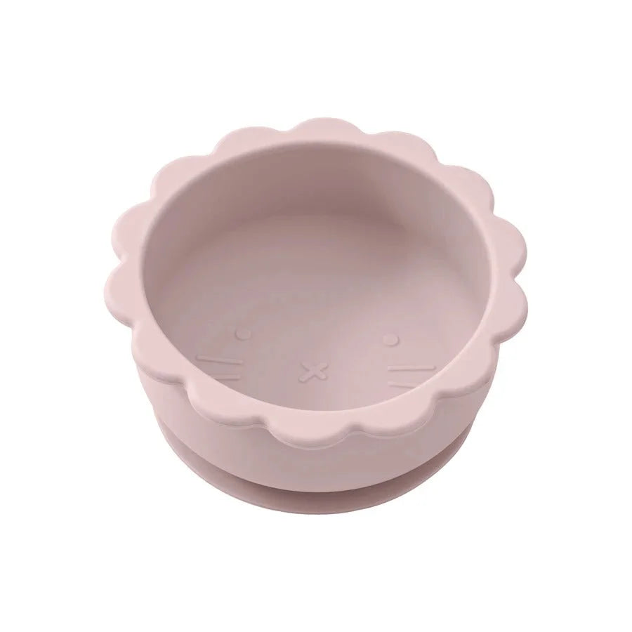 SavannaBowl™ – Bol pour bébé en silicone avec ventouse - vue packaging et dimensions
