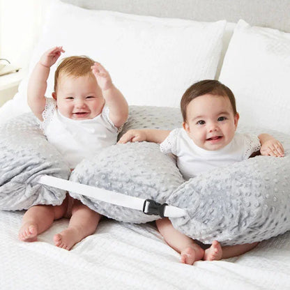 Coussin d’allaitement jumeaux 6-en-1 – Confort total pour mama… - dimensions et packaging | Premiers Pas Sereins