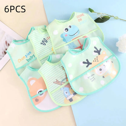 Bavoir bébé imperméable - dimensions et packaging | Premiers Pas Sereins