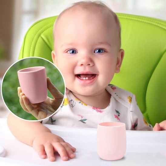 Verre Bébé Anti-Fuite | KidSip