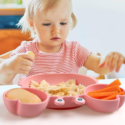 Assiette bébé antidérapante | Sécuri-Repas