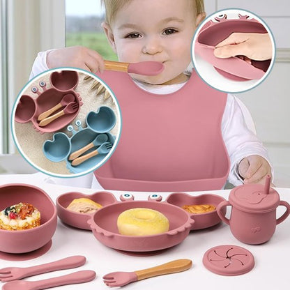 CrabFeast 9™ – Set de table bébé ludique et ultra-pratique