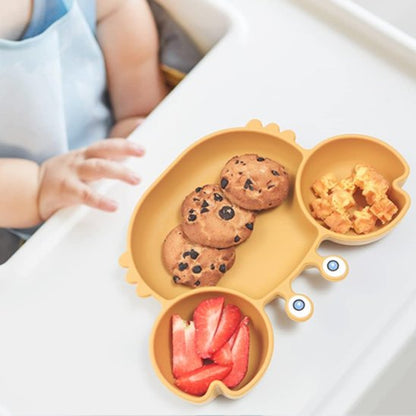 Assiette bébé antidérapante | Sécuri-Repas