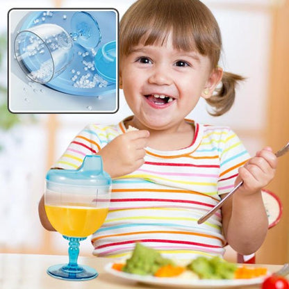 RoyalSip Goblet™ – Le verre apprentissage bébé qui transforme les repas en fête