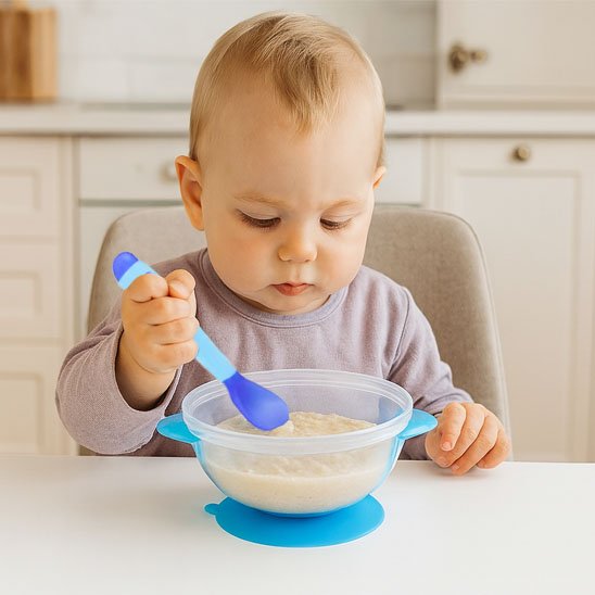Assiette Bébé Ventouse Anti-renversement | BabyMeal