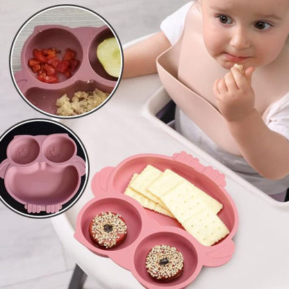 Assiette Antidérapante pour Bébé | BabyMeal