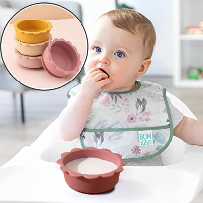 SavannaBowl™ – Bol pour bébé en silicone avec ventouse