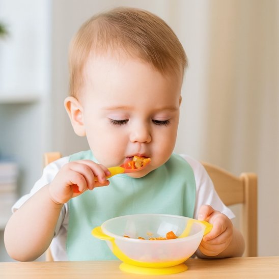 Assiette Bébé Ventouse Anti-renversement | BabyMeal