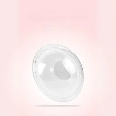 Recueil-lait MilkGardian en silicone transparent, accessoire d'allaitement discret et efficace pour collecter les fuites de lait maternel.