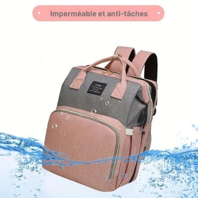  Sac à langer Nomade PeacePod™️ avec revêtement imperméable.