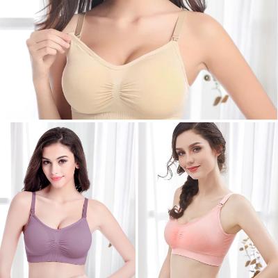 Soutien gorge d'allaitement rose tendresse, idéal pour apporter douceur et bien-être durant l'allaitement.