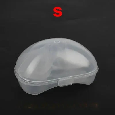 Boîte contenant deux bouts de seins taille S pour allaitement, idéale pour mamelons plats ou petits.