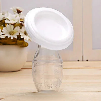 Tire-lait blanc en silicone de qualité alimentaire pour l'extraction du lait maternel